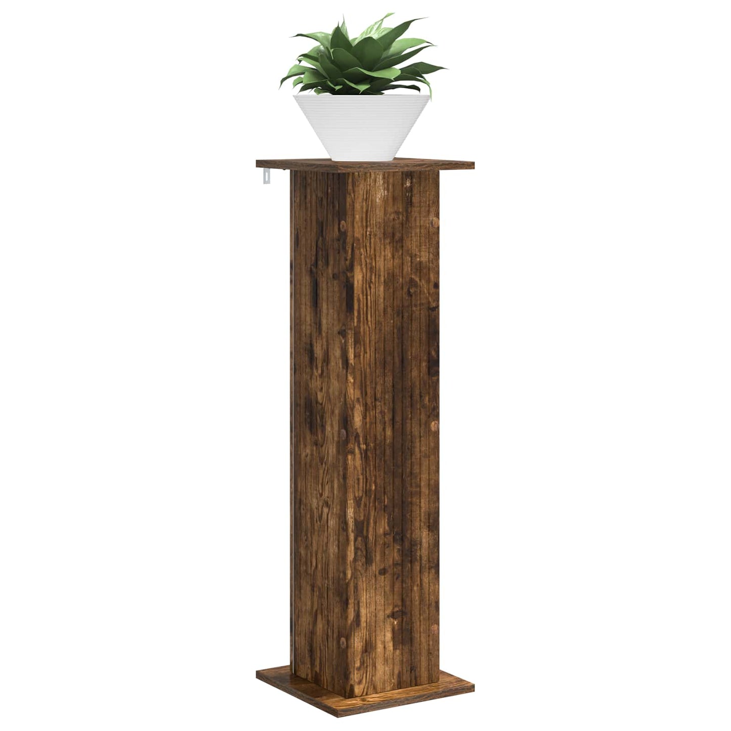 Planteholder Røget eg 30,5 x 30 x 100,5 cm Konstrueret træ
