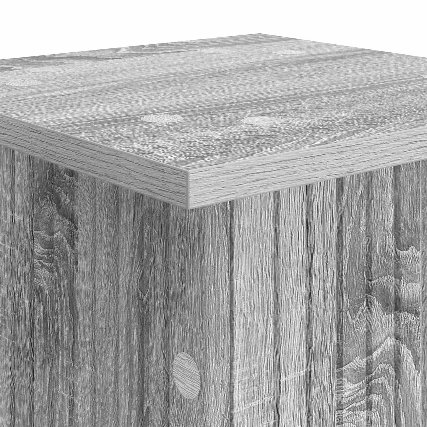 Planteholder Grå sonoma-eg 30,5 x 30 x 100,5 cm Konstrueret træ