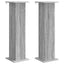 Planteholder 2 pcs Grå sonoma-eg 30,5 x 30 x 100,5 cm