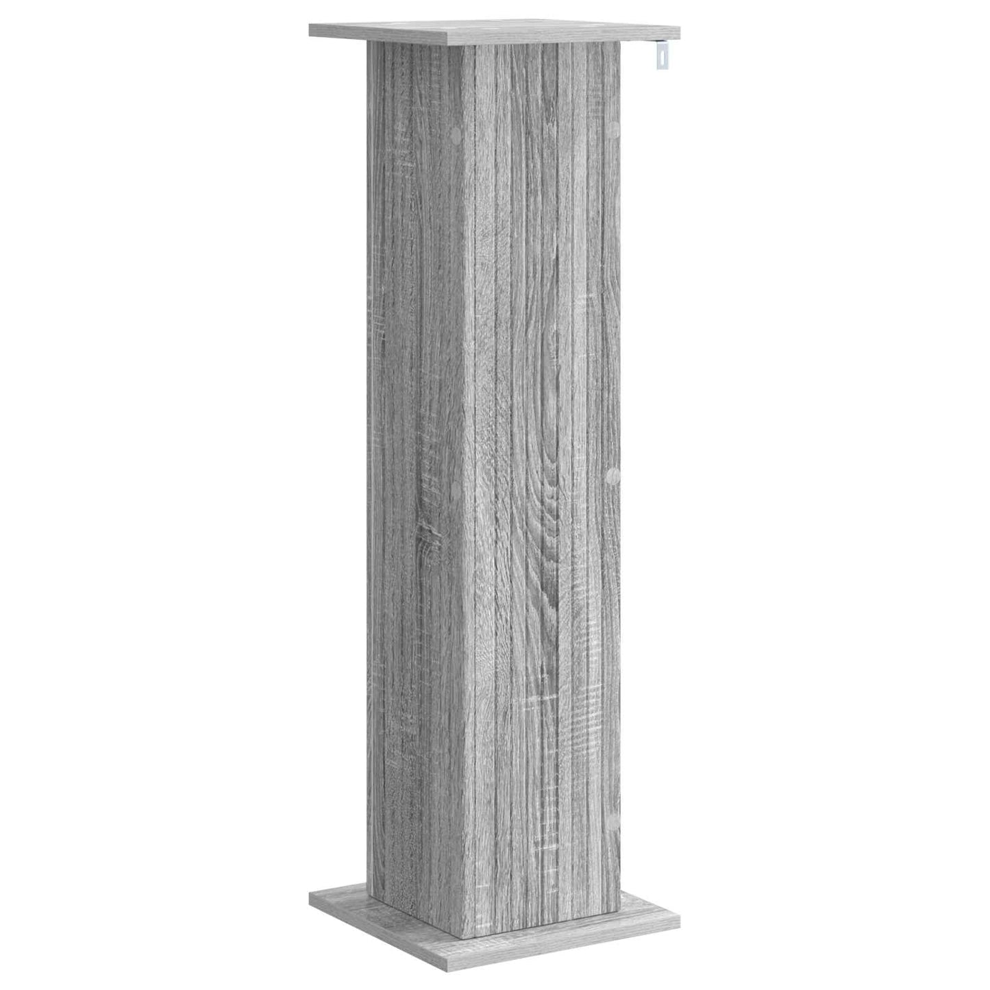 Planteholder 2 pcs Grå sonoma-eg 30,5 x 30 x 100,5 cm