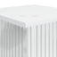 Planteholder 2 pcs Hvid 30,5 x 30 x 80,5 cm Konstrueret træ