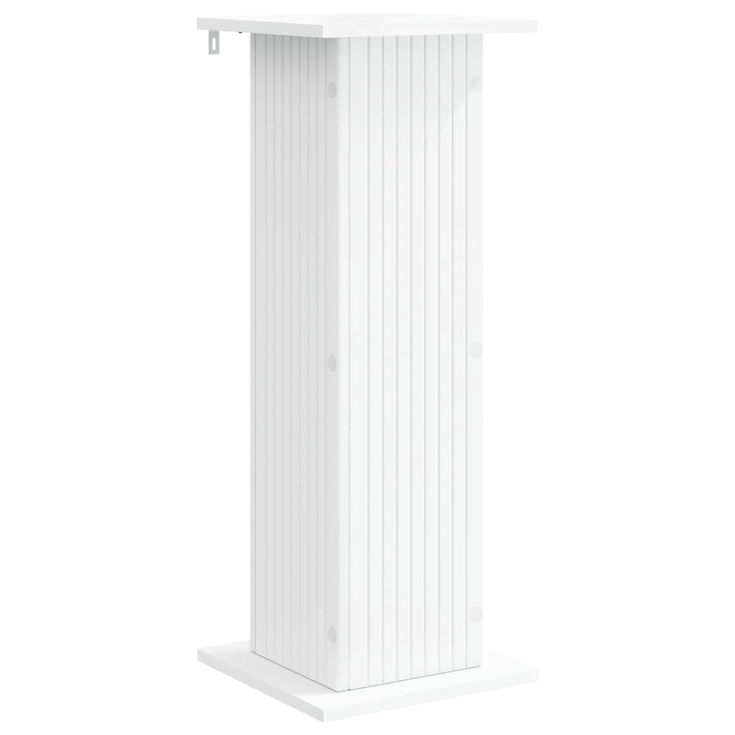 Planteholder 2 pcs Hvid 30,5 x 30 x 80,5 cm Konstrueret træ