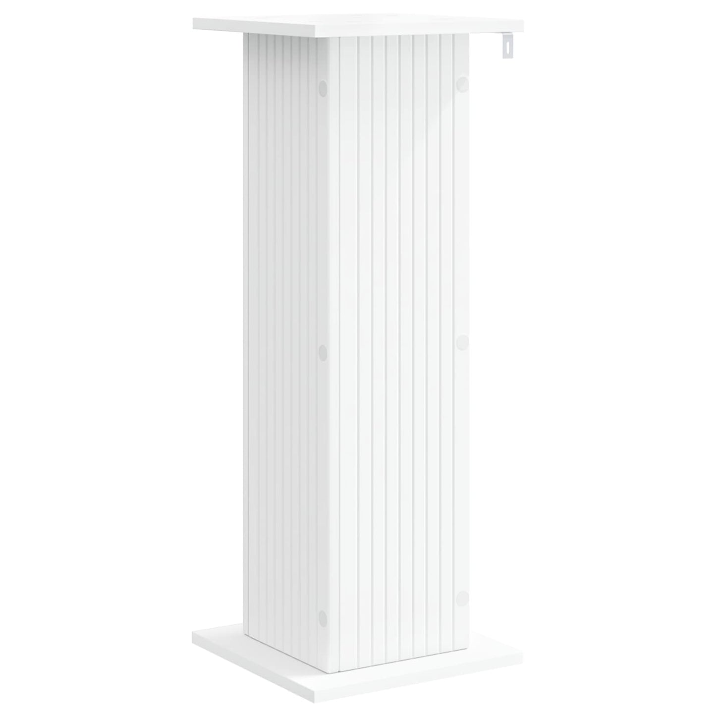 Planteholder 2 pcs Hvid 30,5 x 30 x 80,5 cm Konstrueret træ