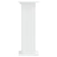 Planteholder 2 pcs Hvid 30,5 x 30 x 80,5 cm Konstrueret træ