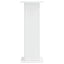 Planteholder 2 pcs Hvid 30,5 x 30 x 80,5 cm Konstrueret træ