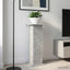 Planteholder 2 pcs Betongrå 30,5 x 30 x 80,5 cm Konstrueret træ
