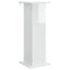 Planteholder Hvid højglans 30,5 x 30 x 80,5 cm Konstrueret træ