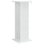 Planteholder Hvid højglans 30,5 x 30 x 80,5 cm Konstrueret træ
