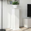 Planteholder 2 stk. Hvid højglans 30,5 x 30 x 80,5 cm