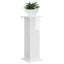 Planteholder 2 stk. Hvid højglans 30,5 x 30 x 80,5 cm
