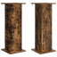 Planteholder 2 pcs Røget eg 30,5 x 30 x 80,5 cm Konstrueret træ