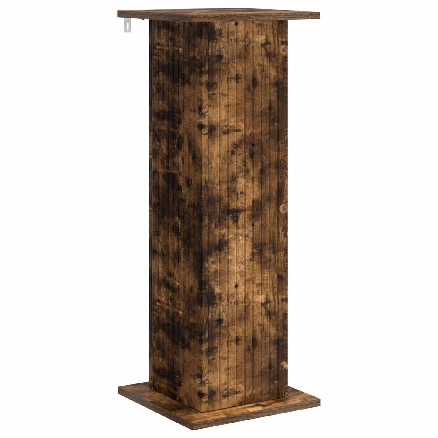 Planteholder 2 pcs Røget eg 30,5 x 30 x 80,5 cm Konstrueret træ