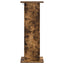 Planteholder 2 pcs Røget eg 30,5 x 30 x 80,5 cm Konstrueret træ
