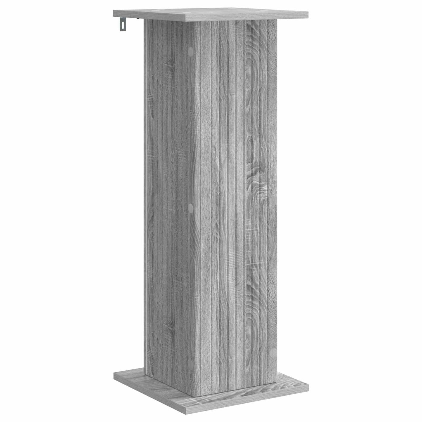 Planteholder Grå sonoma-eg 30,5 x 30 x 80,5 cm Konstrueret træ