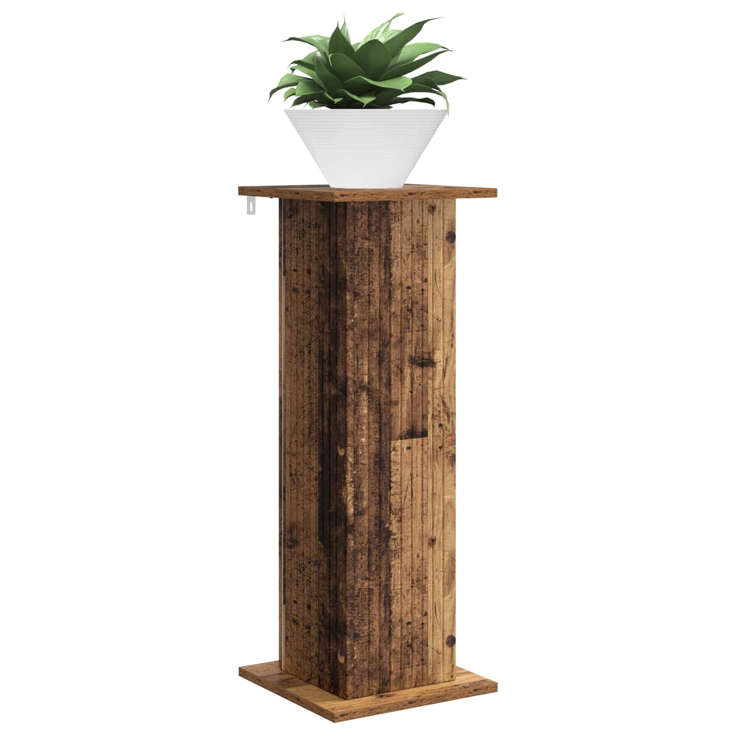 Planteholder 2 pcs Gammelt træ 30,5 x 30 x 80,5 cm