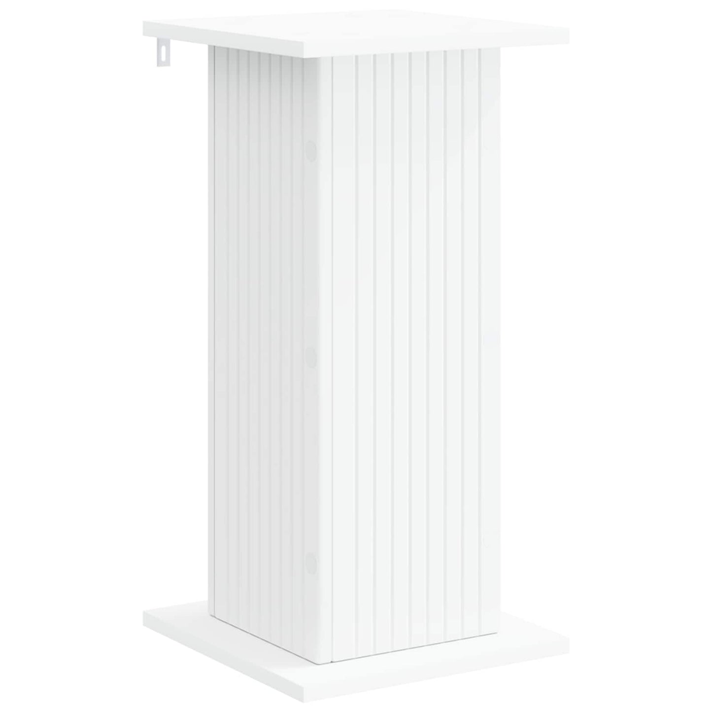 Planteholder Hvid 30,5 x 30 x 60,5 cm Konstrueret træ