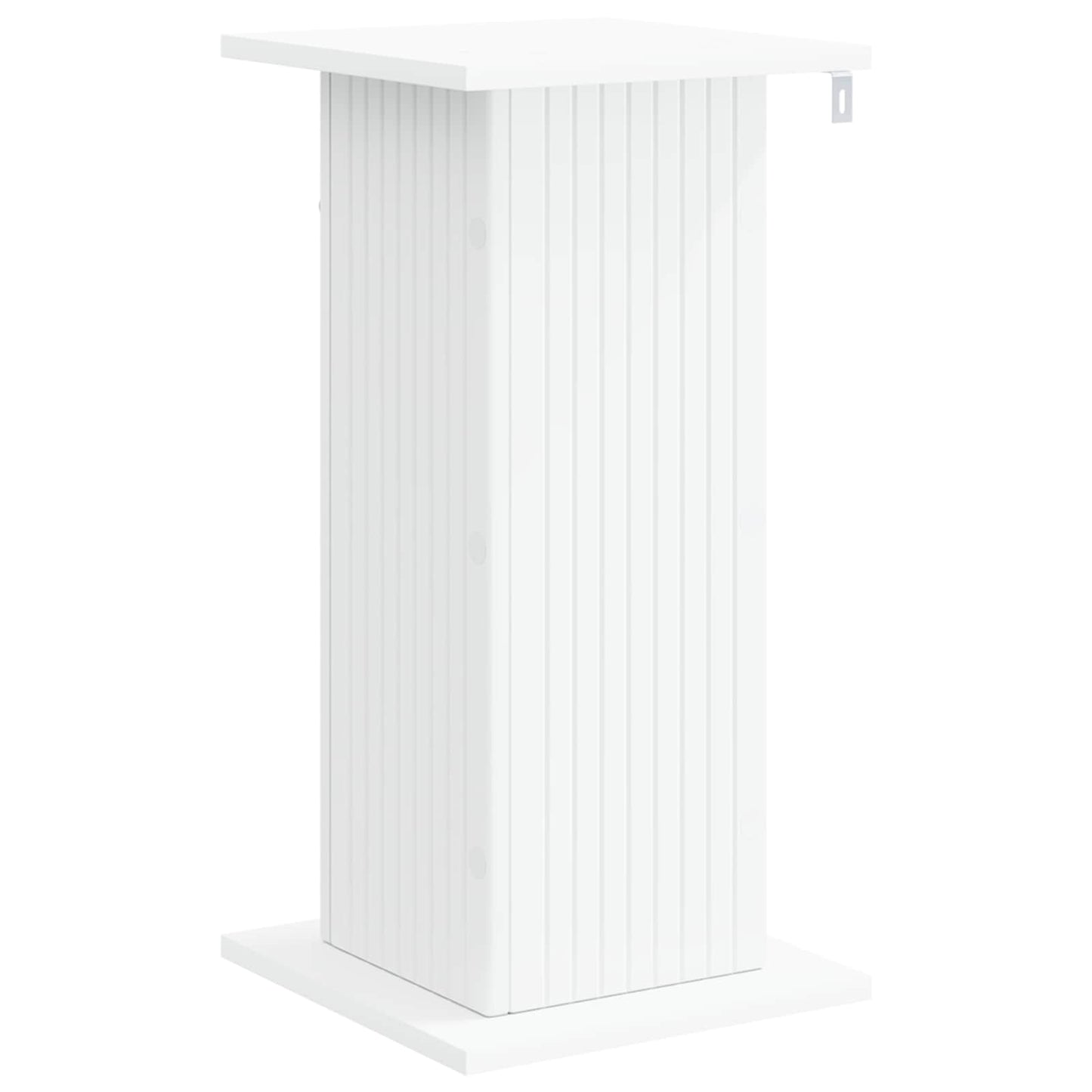 Planteholder Hvid 30,5 x 30 x 60,5 cm Konstrueret træ