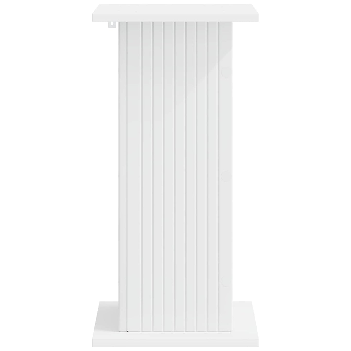 Planteholder 2 pcs Hvid 30,5 x 30 x 60,5 cm Konstrueret træ