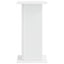 Planteholder 2 pcs Hvid 30,5 x 30 x 60,5 cm Konstrueret træ