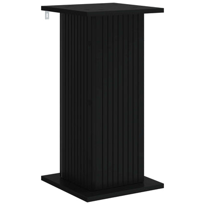 Planteholder Sort 30,5 x 30 x 60,5 cm Konstrueret træ