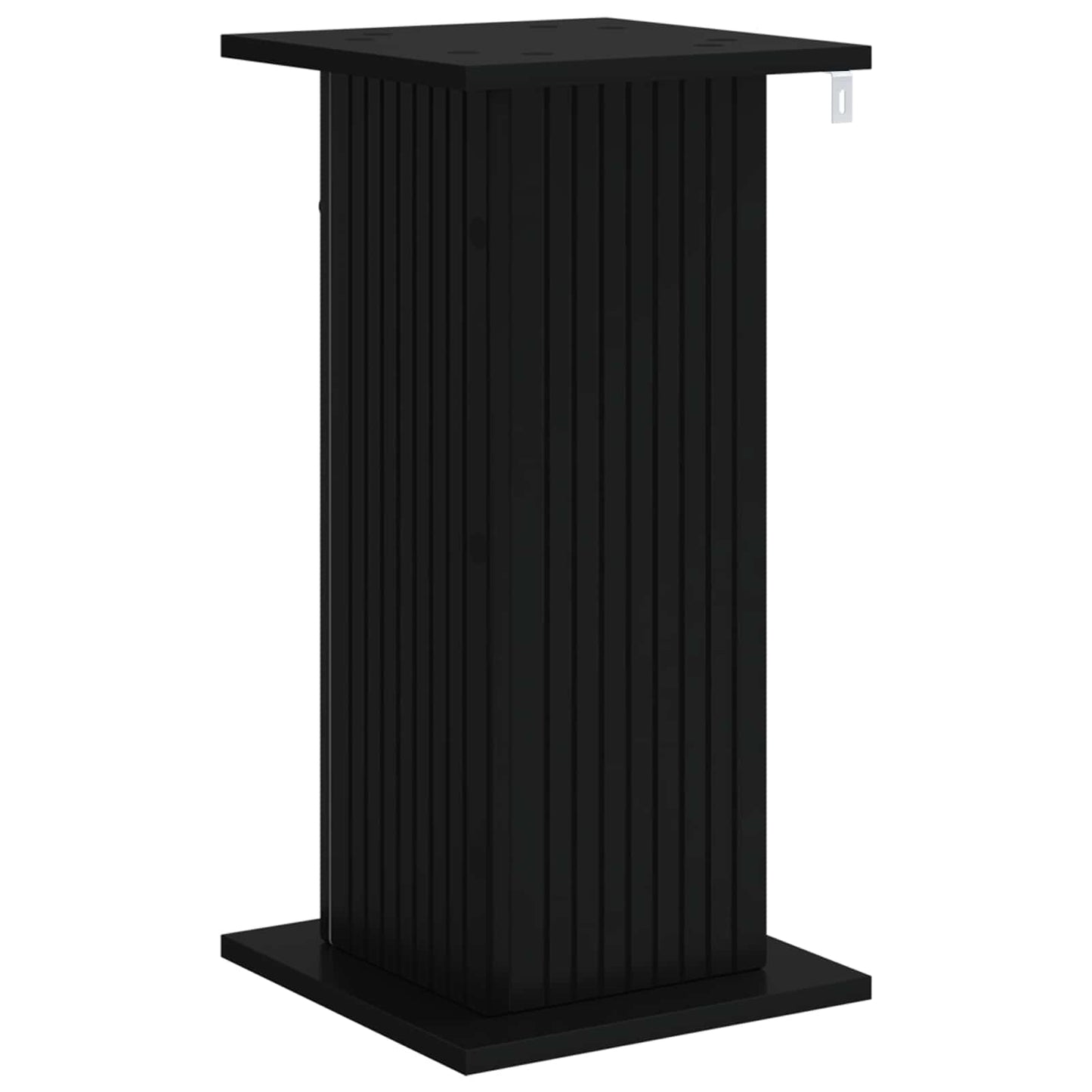 Planteholder Sort 30,5 x 30 x 60,5 cm Konstrueret træ
