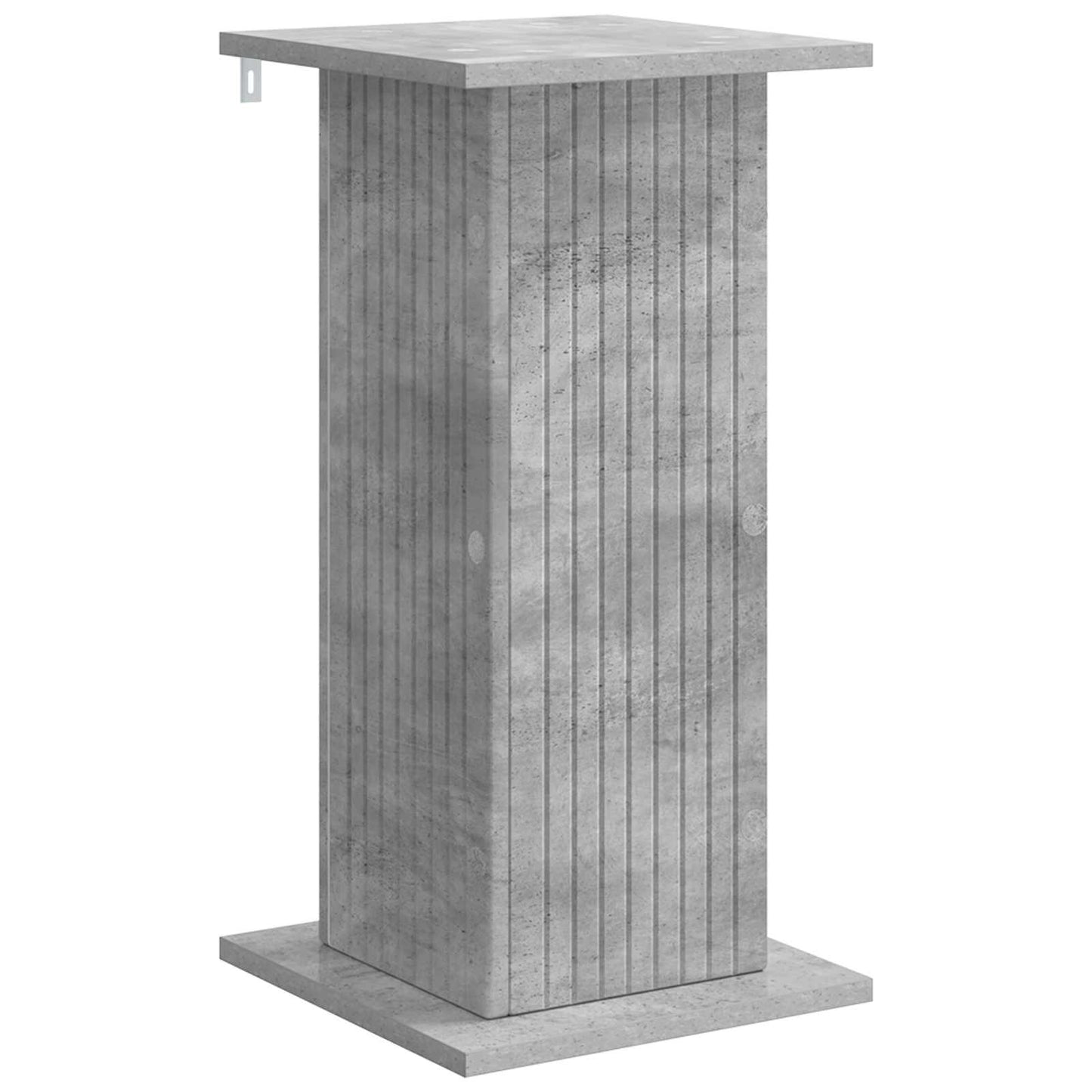 Planteholder Betongrå 30,5 x 30 x 60,5 cm Konstrueret træ