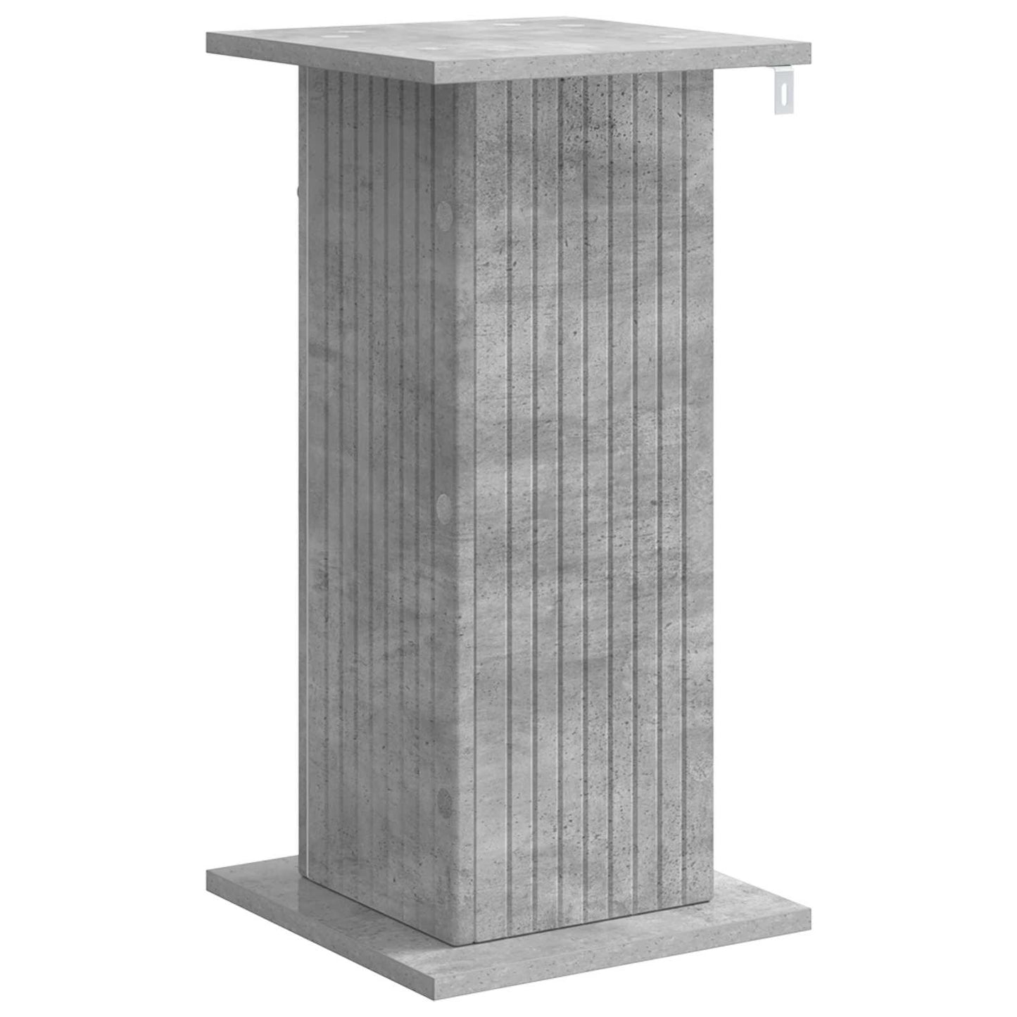 Planteholder Betongrå 30,5 x 30 x 60,5 cm Konstrueret træ