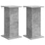 Planteholder 2 pcs Betongrå 30,5 x 30 x 60,5 cm Konstrueret træ