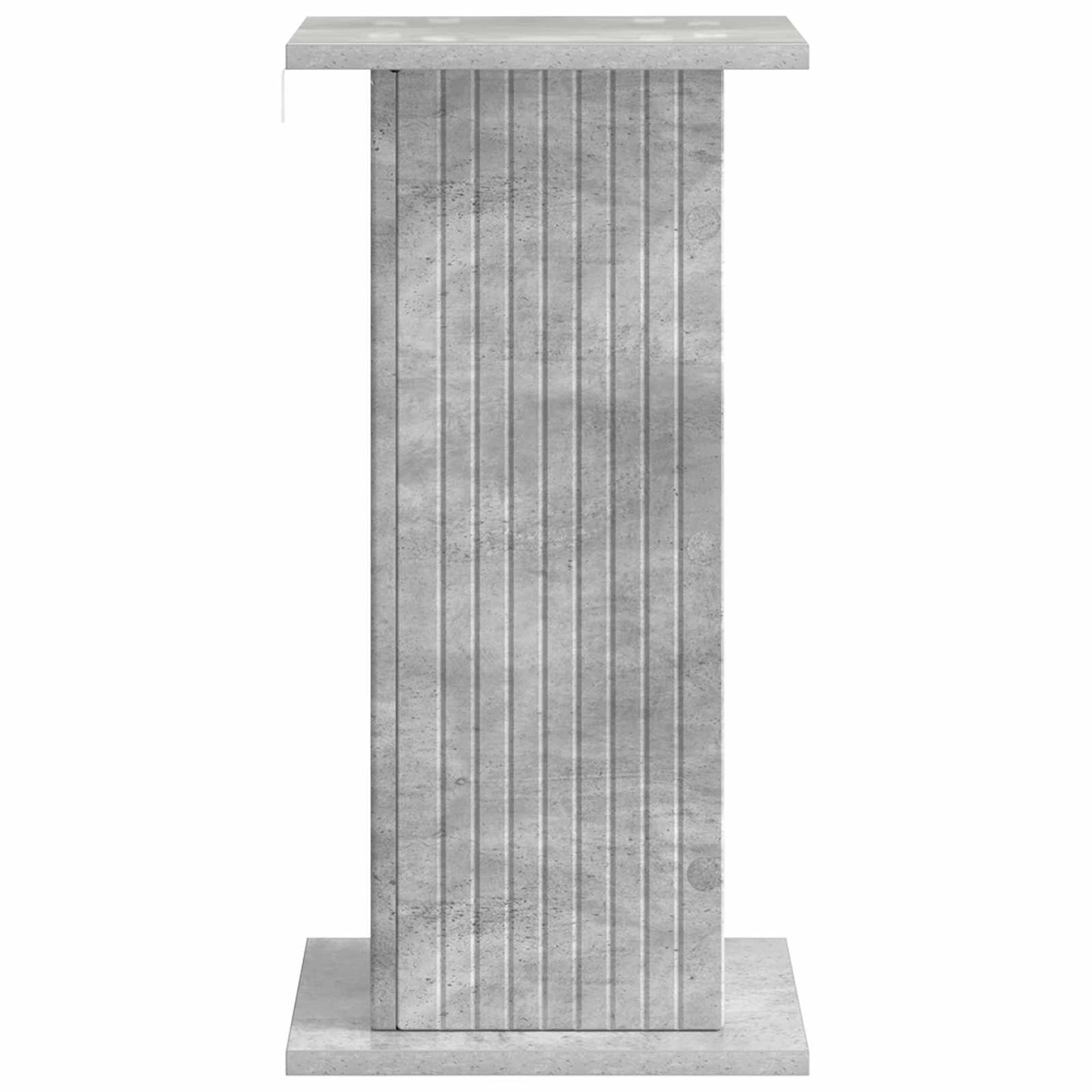 Planteholder 2 pcs Betongrå 30,5 x 30 x 60,5 cm Konstrueret træ