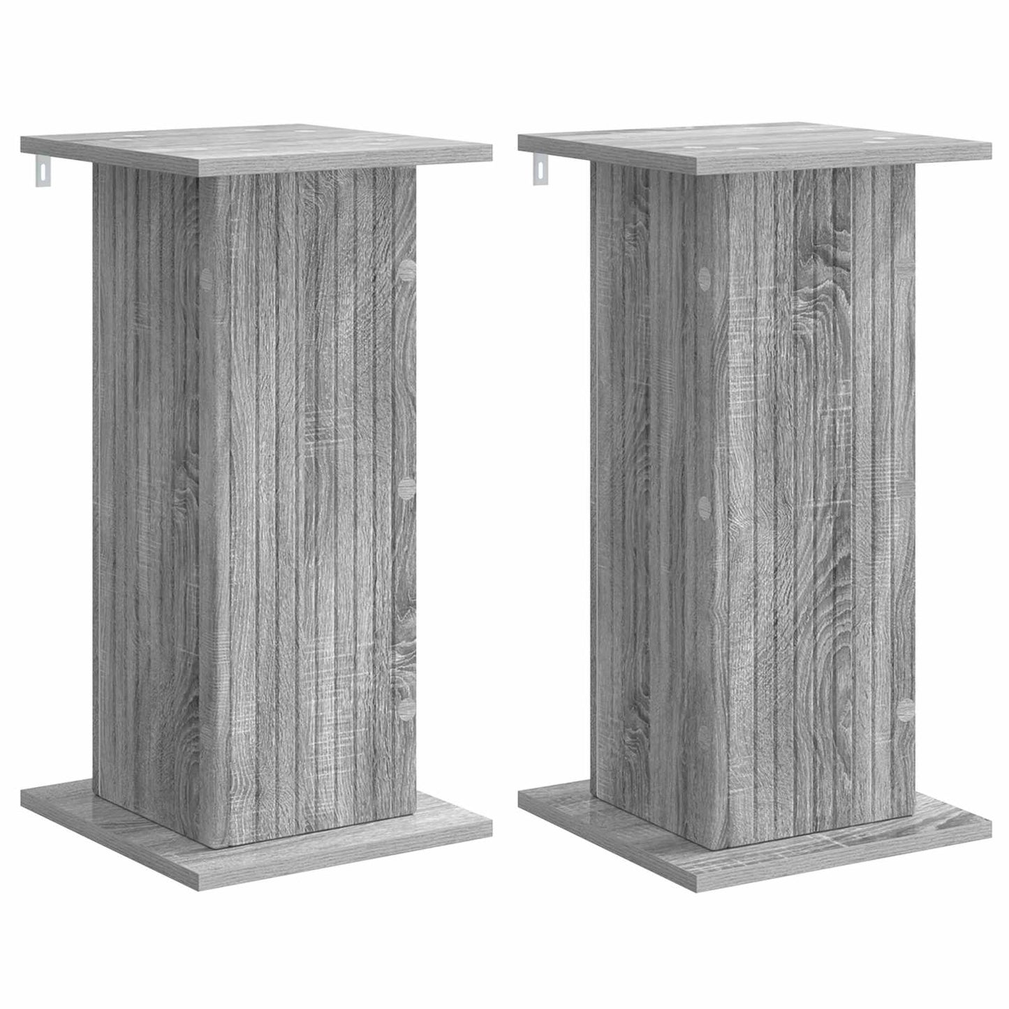 Planteholder 2 pcs Grå sonoma-eg 30,5 x 30 x 60,5 cm