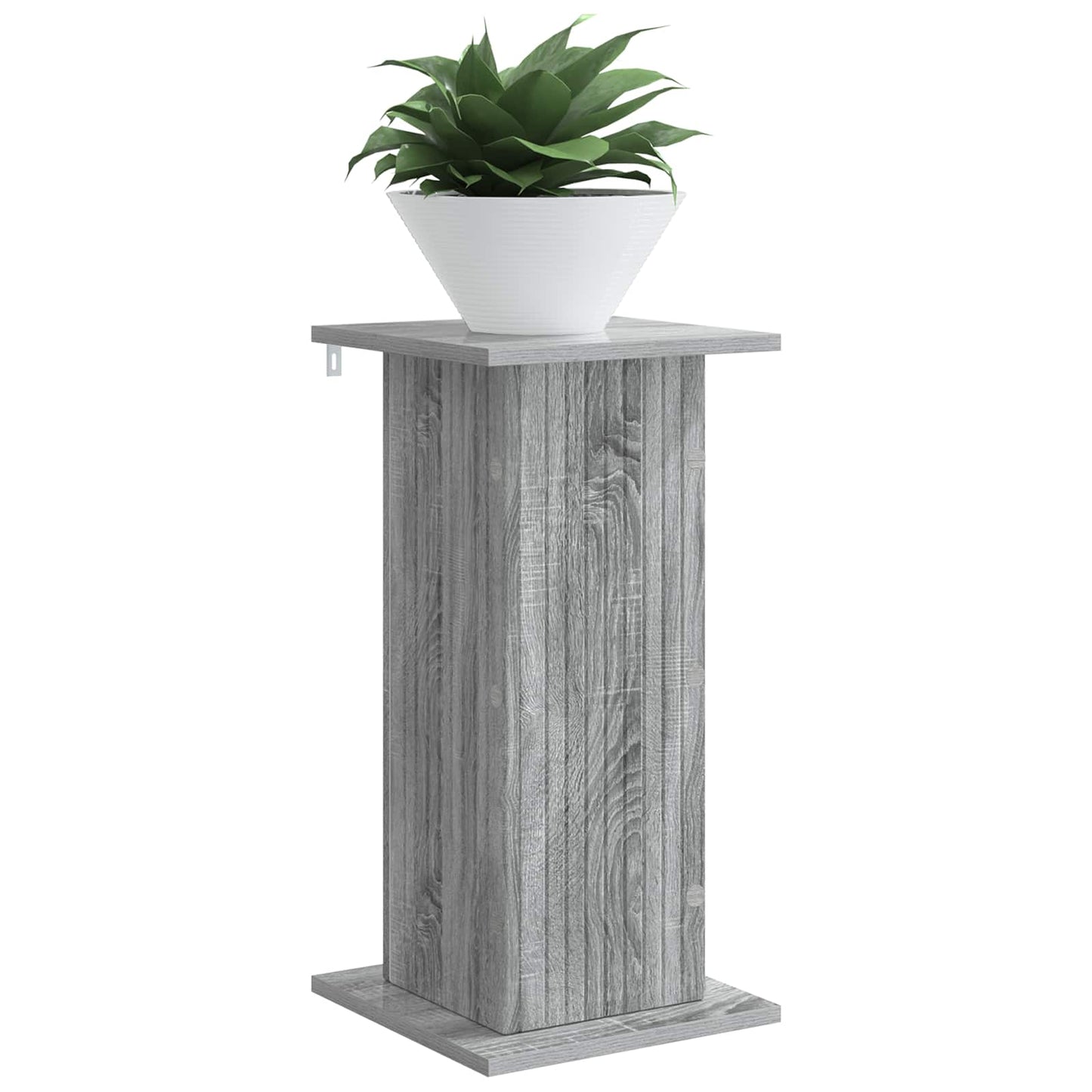 Planteholder 2 pcs Grå sonoma-eg 30,5 x 30 x 60,5 cm