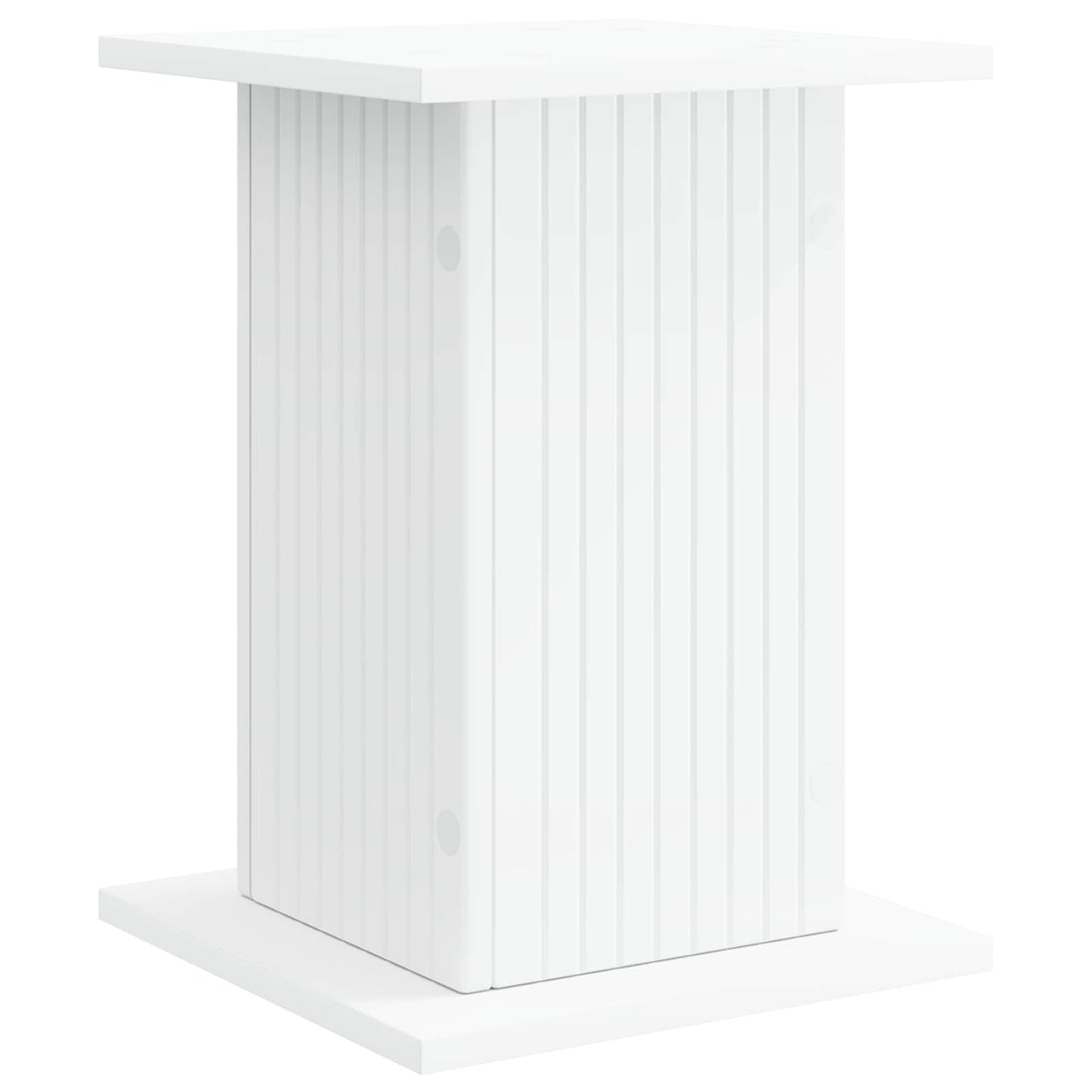 Planteholder Hvid 30,5 x 30 x 43 cm Konstrueret træ