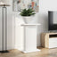 Planteholder 2 stk. Hvid 30,5 x 30 x 43 cm Konstrueret træ