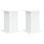 Planteholder 2 stk. Hvid 30,5 x 30 x 43 cm Konstrueret træ