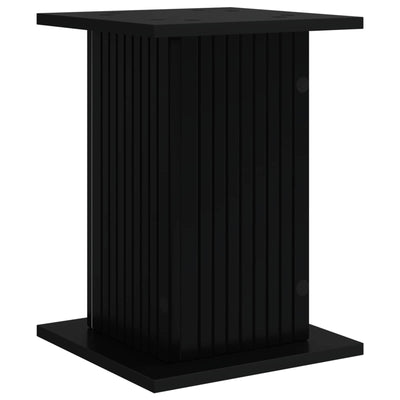 Planteholder Sort 30,5 x 30 x 43 cm Konstrueret træ
