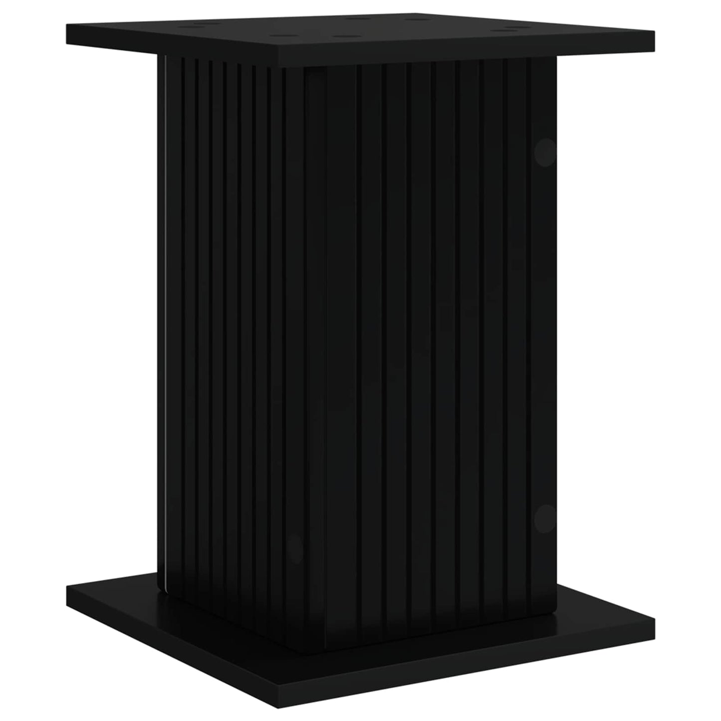 Planteholder 2 pcs Sort 30,5 x 30 x 43 cm Konstrueret træ