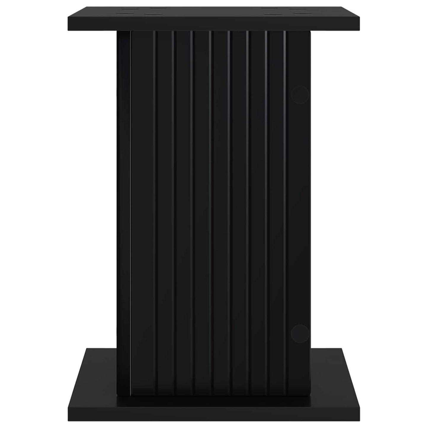 Planteholder 2 pcs Sort 30,5 x 30 x 43 cm Konstrueret træ