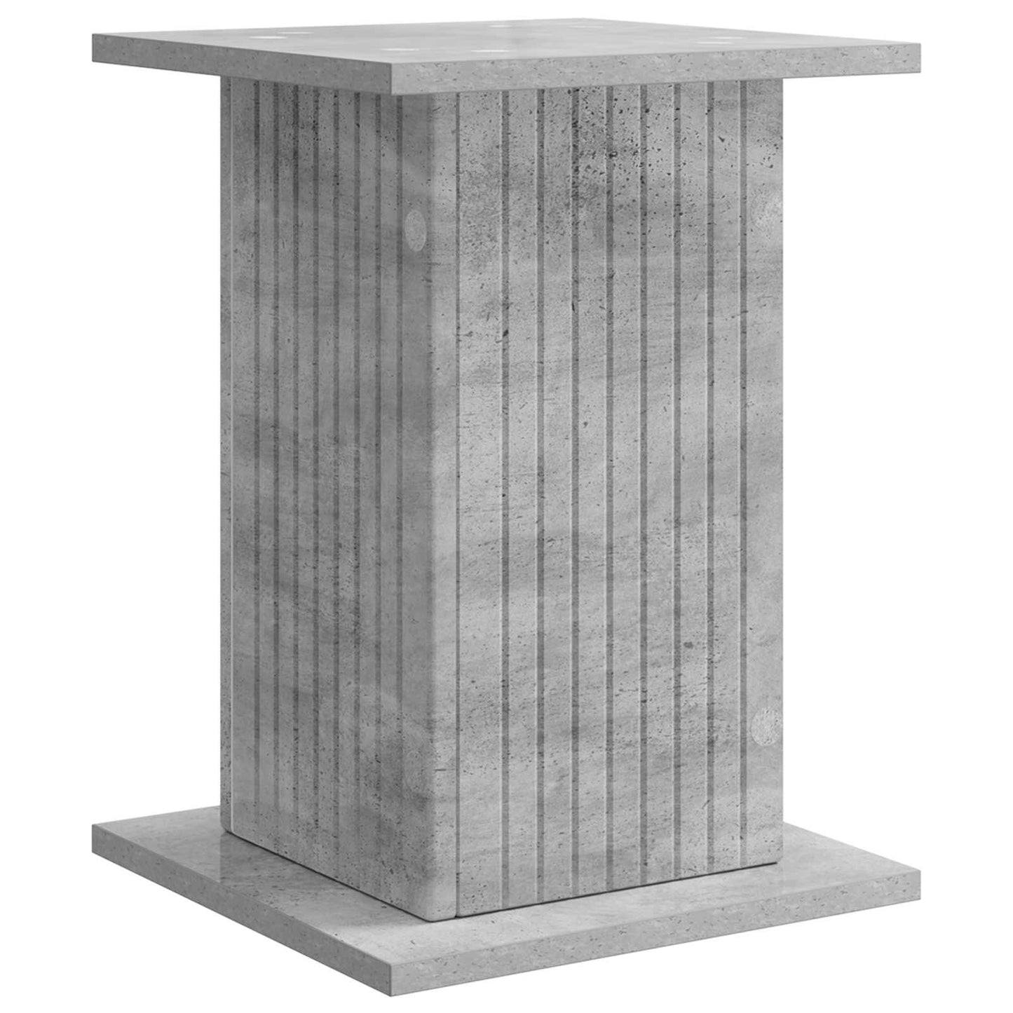 Planteholder Betongrå 30,5 x 30 x 43 cm Konstrueret træ