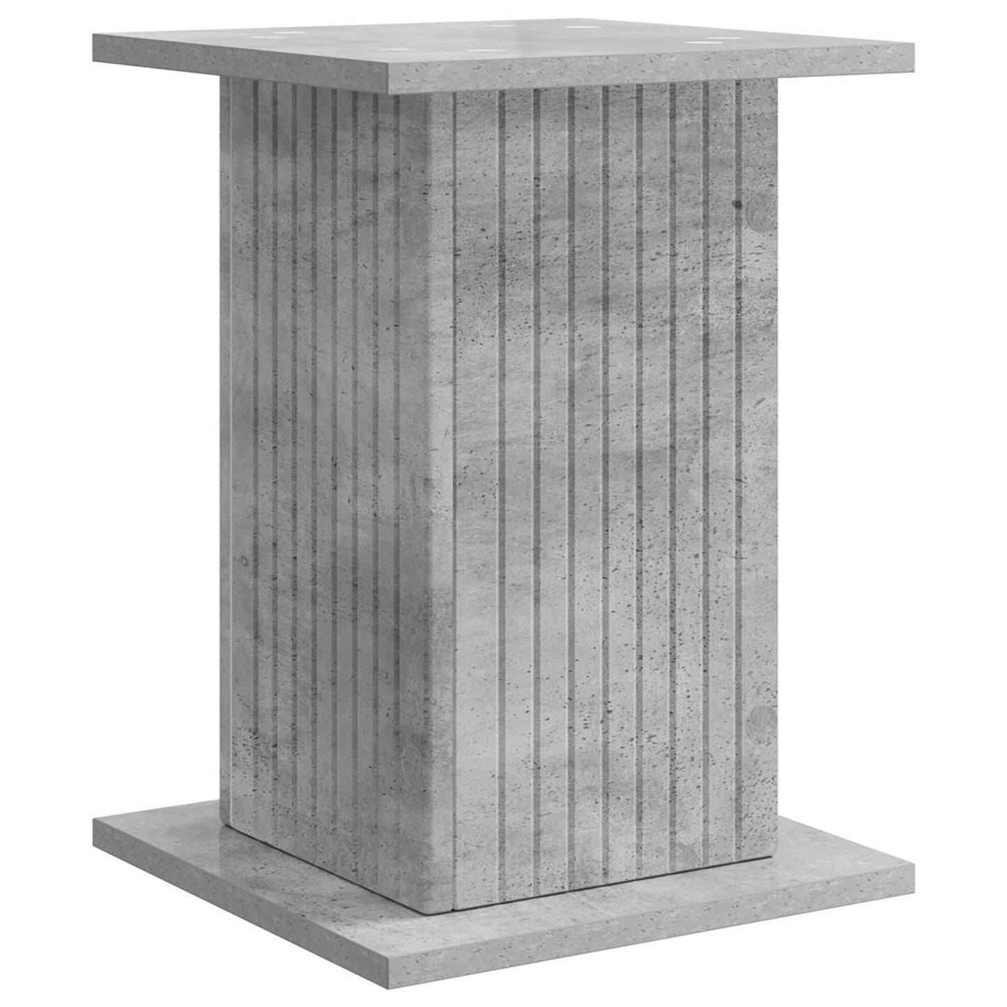 Planteholder 2 pcs Betongrå 30,5 x 30 x 43 cm Konstrueret træ