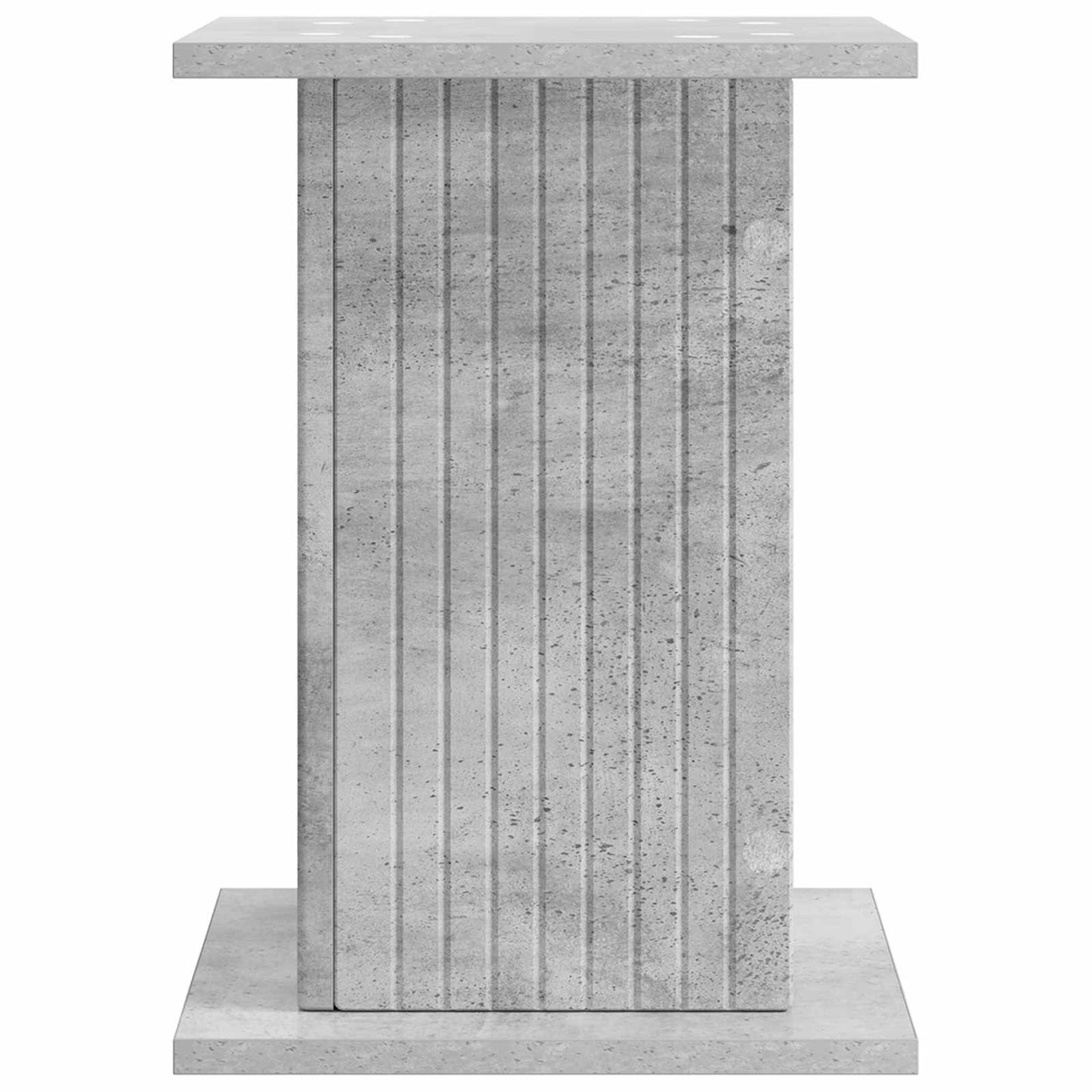 Planteholder 2 pcs Betongrå 30,5 x 30 x 43 cm Konstrueret træ