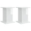 Planteholder 2 stk. Hvid højglans 30,5 x 30 x 43 cm