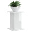 Planteholder 2 stk. Hvid højglans 30,5 x 30 x 43 cm