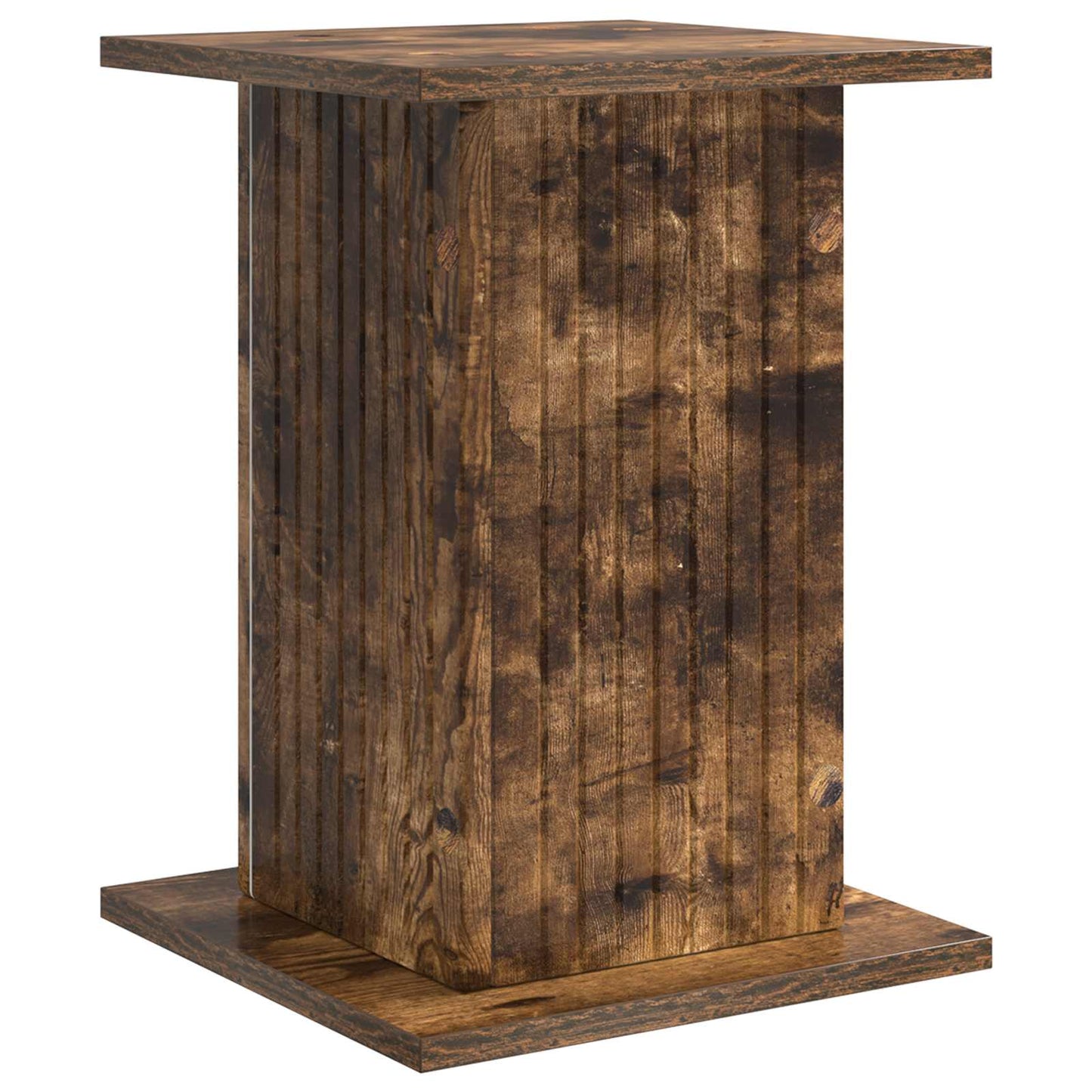 Planteholder 2 stk. Røget eg 30,5 x 30 x 43 cm Konstrueret træ