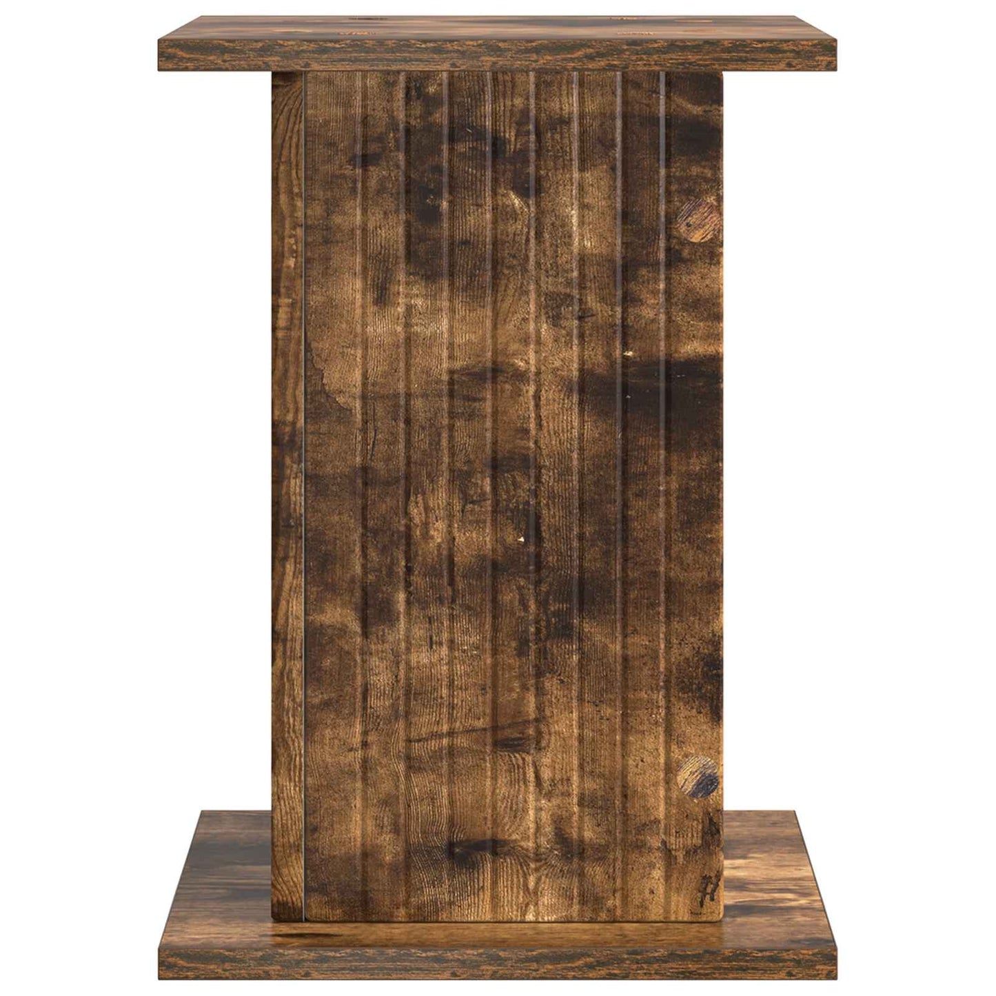 Planteholder 2 stk. Røget eg 30,5 x 30 x 43 cm Konstrueret træ