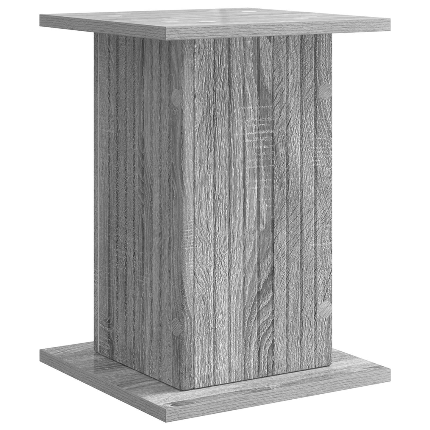 Planteholder Grå sonoma-eg 30,5 x 30 x 43 cm Konstrueret træ