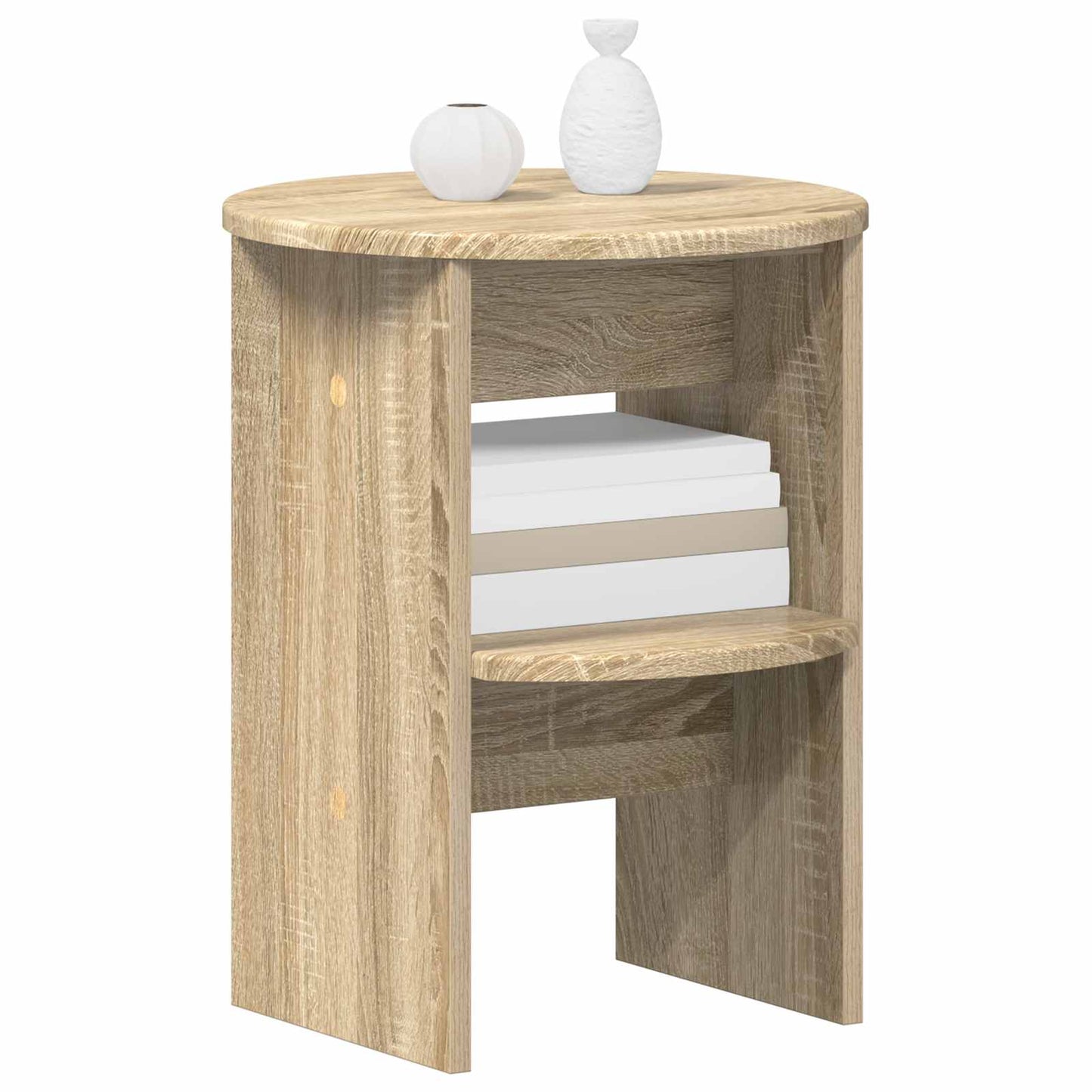 Sideskab Sonoma eg Ø40 x 50 cm Konstrueret træ