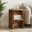Sideskab 2 pcs Gammelt træ Ø40 x 50 cm Konstrueret træ
