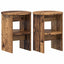 Sideskab 2 pcs Gammelt træ Ø40 x 50 cm Konstrueret træ