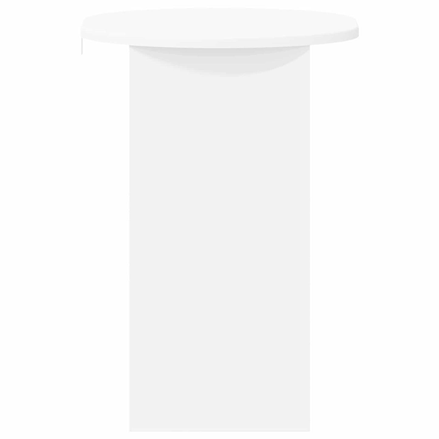 Sidebord Hvid 50 x 39,5 x 55 cm Konstrueret træ