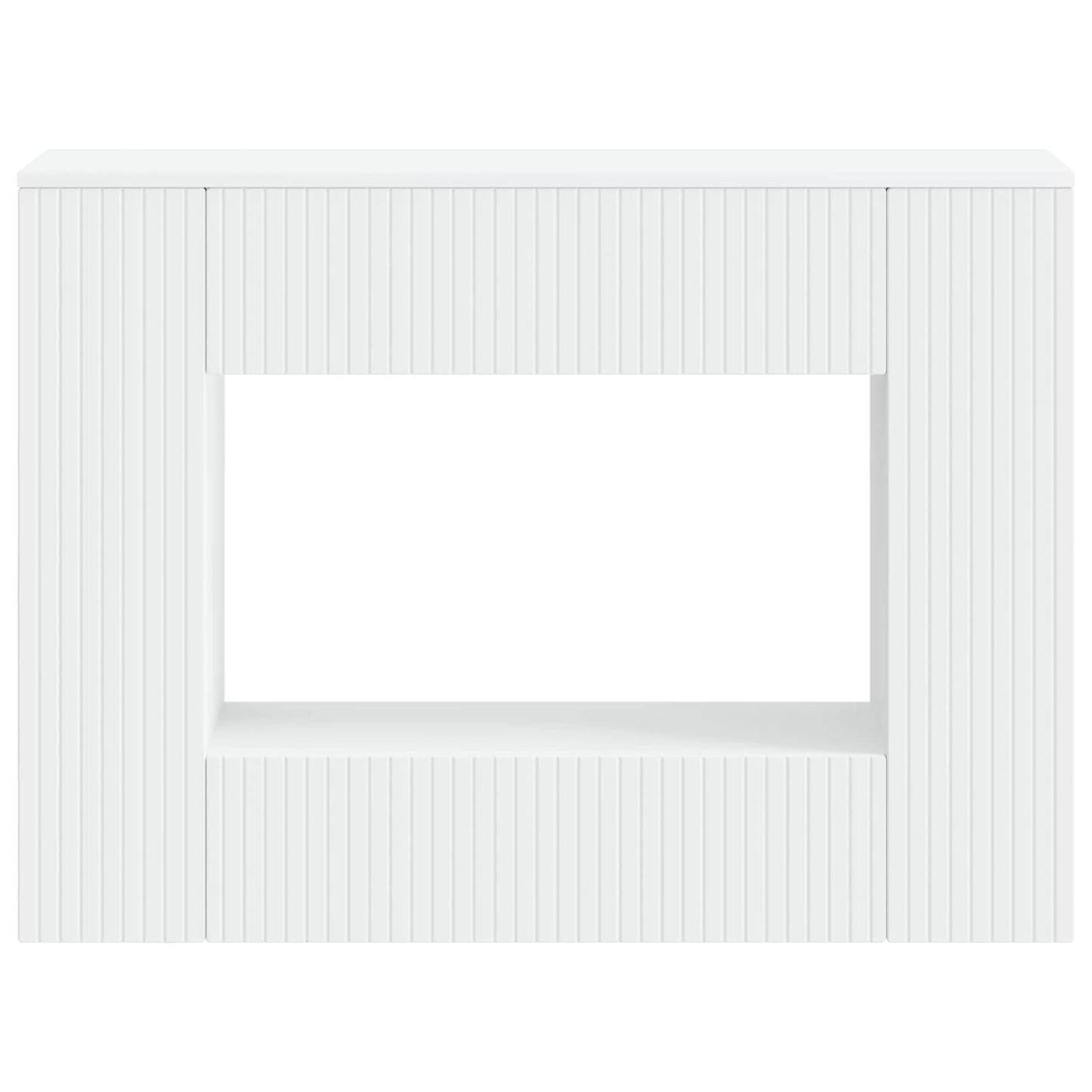 Konsolbord Hvid 101 x 29 x 74 cm Konstrueret træ